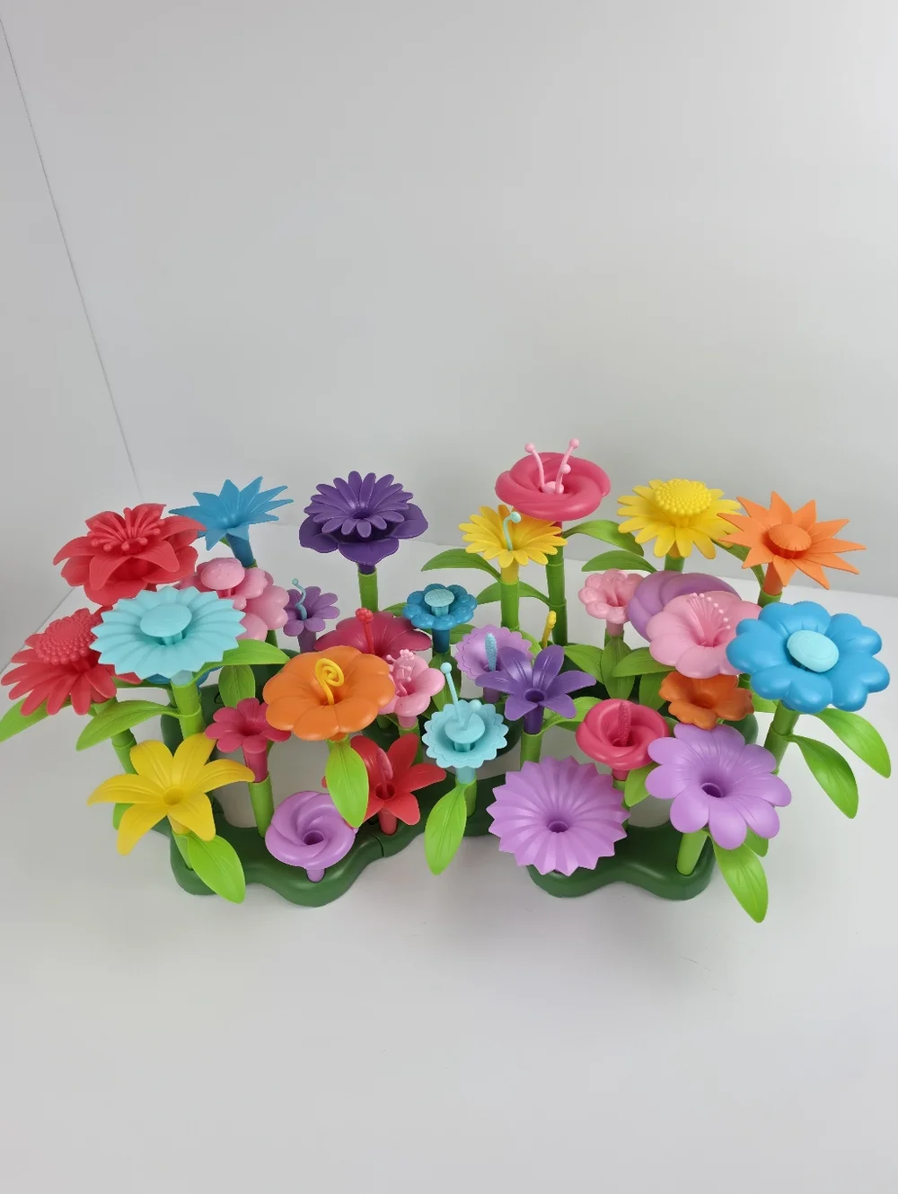Colorful Flower Building Toy Set Kids STEM Creative Garden Play - Picture 5 of 6